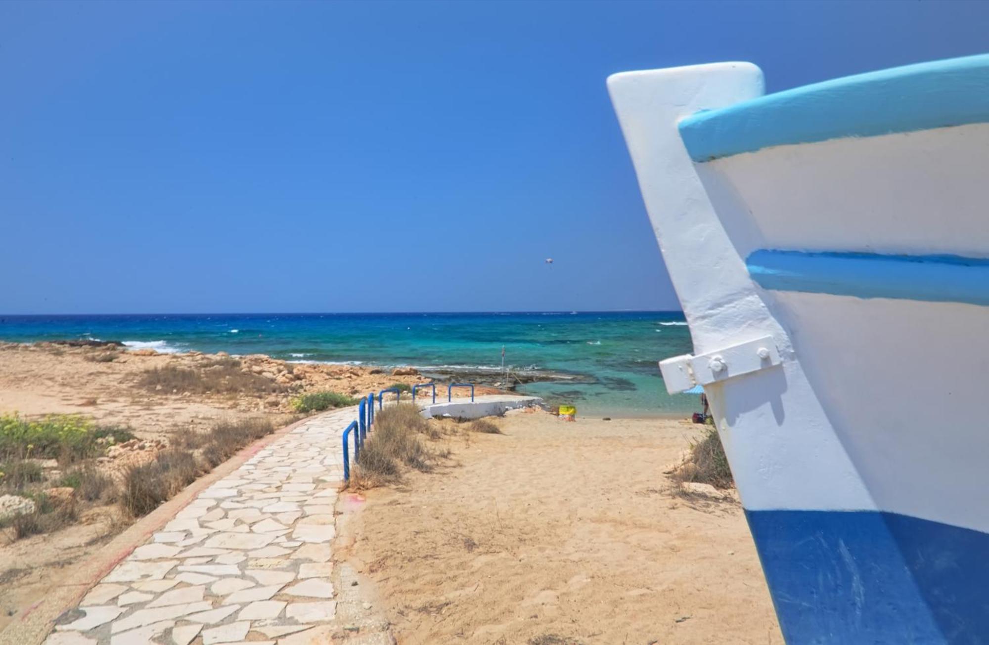 Beachfront Luxury Villa Idania Ayia Napa Eksteriør billede