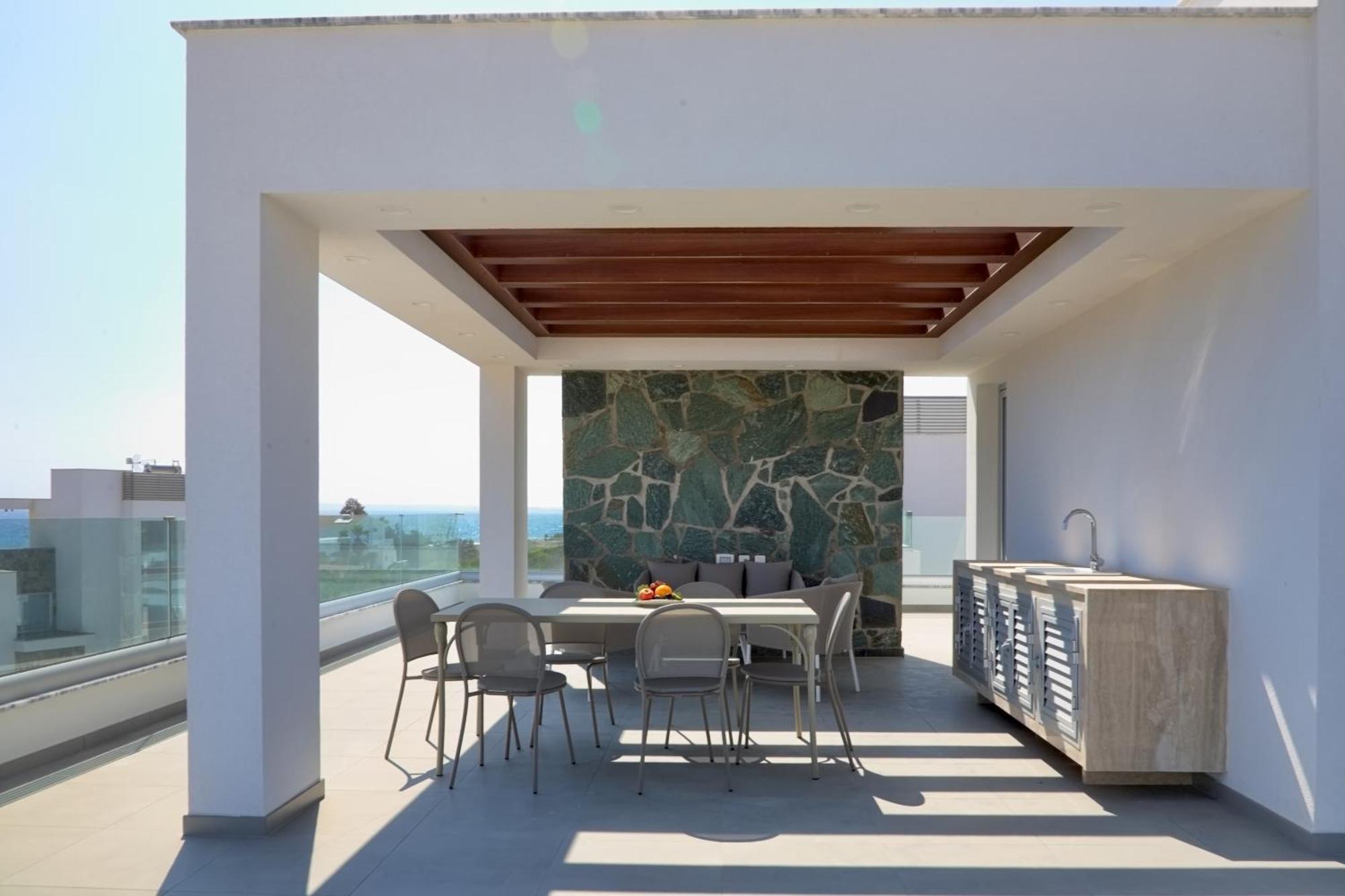 Beachfront Luxury Villa Idania Ayia Napa Eksteriør billede