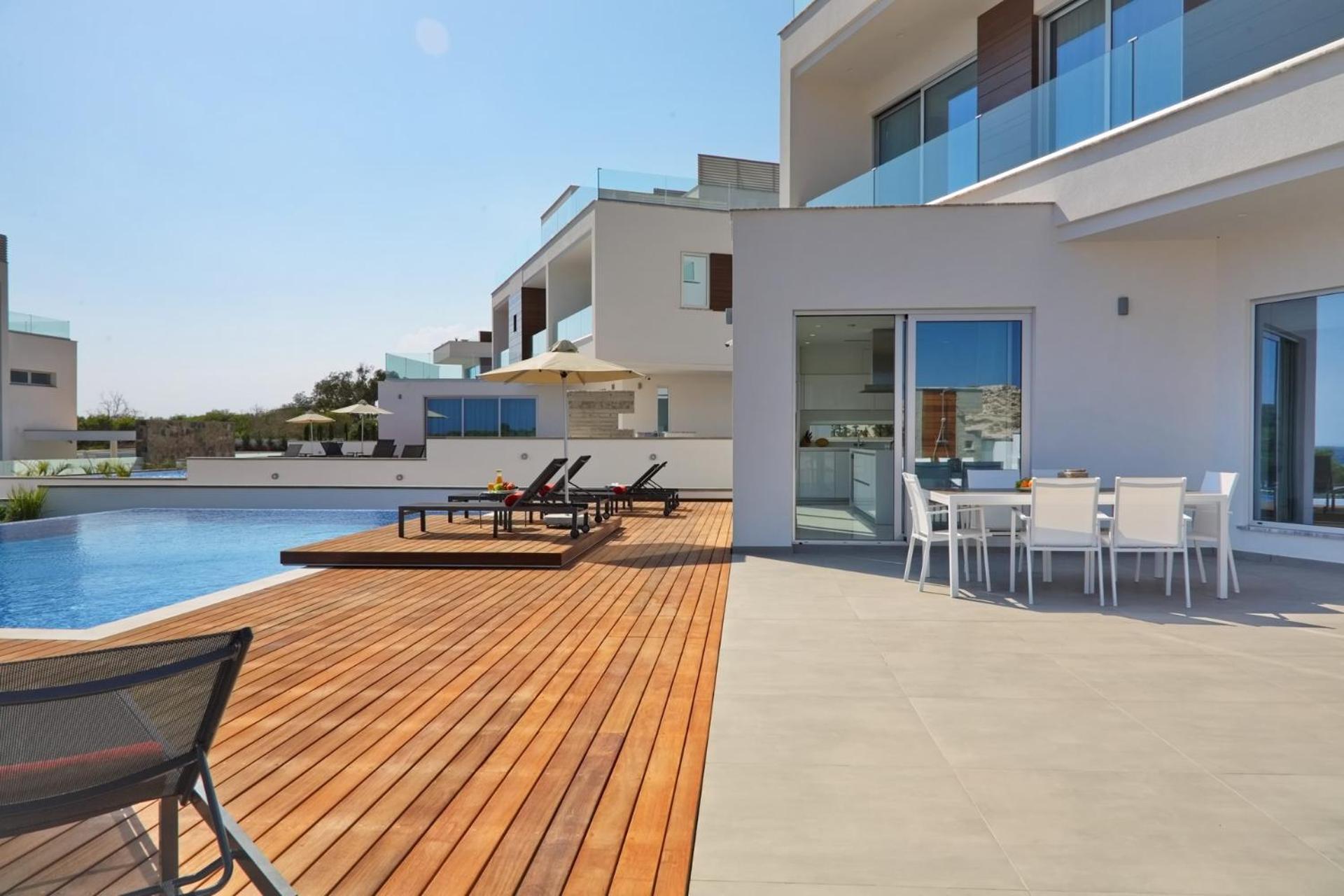 Beachfront Luxury Villa Idania Ayia Napa Eksteriør billede
