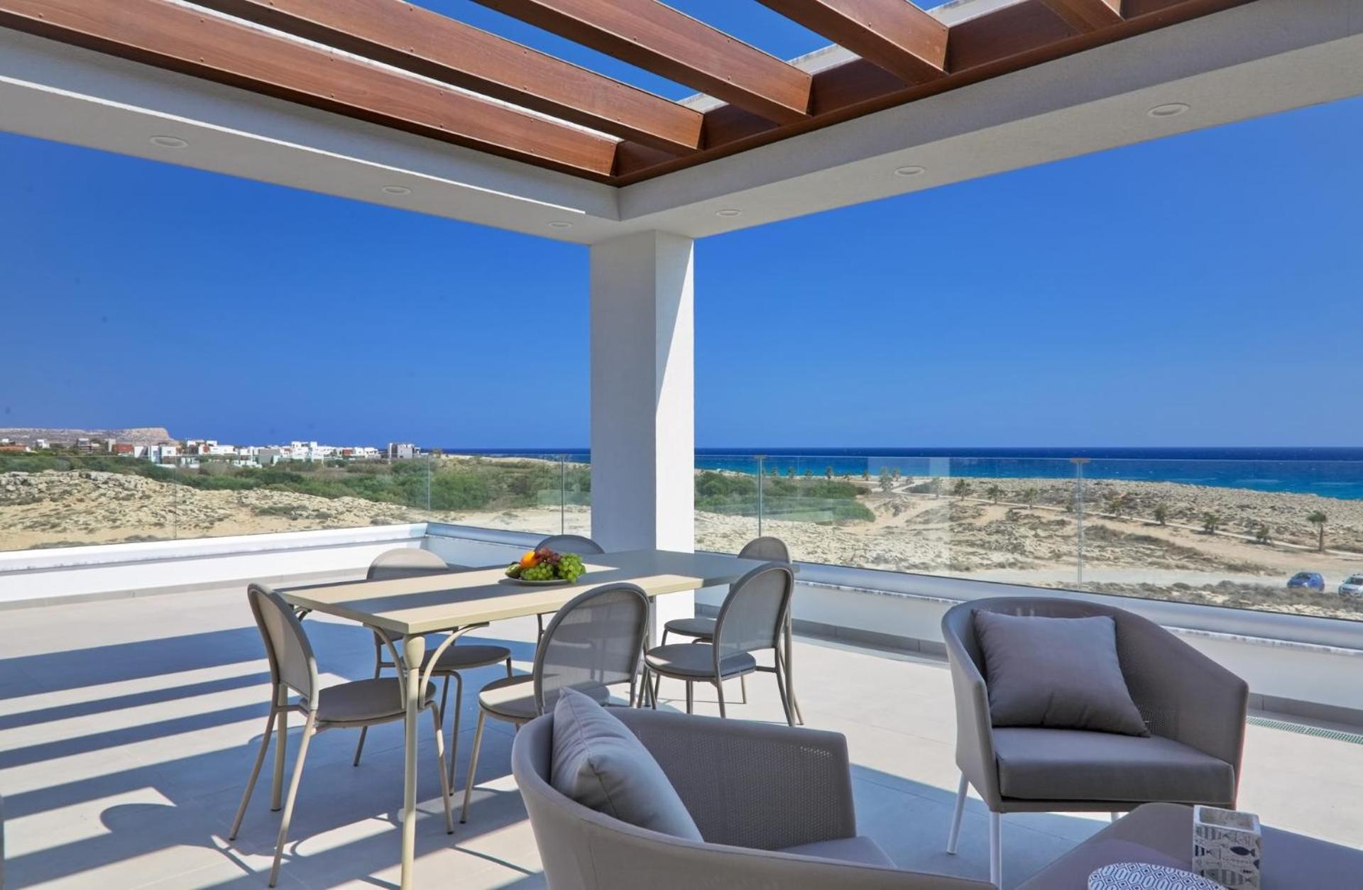 Beachfront Luxury Villa Idania Ayia Napa Eksteriør billede