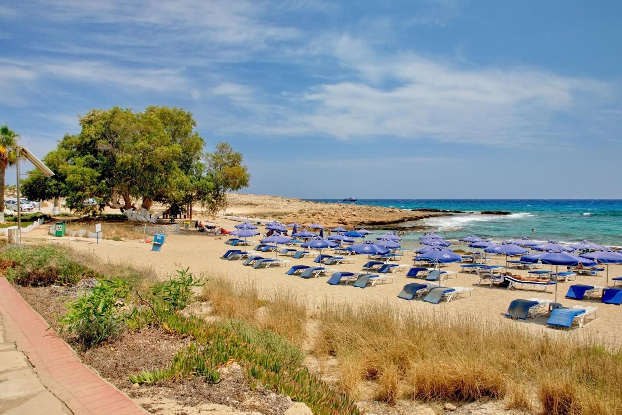 Beachfront Luxury Villa Idania Ayia Napa Eksteriør billede